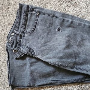 American Eagle Jean's. Flared and low rise.
